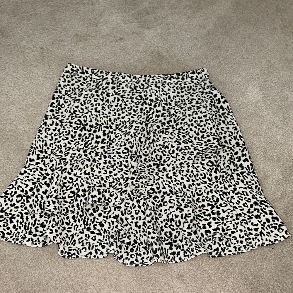 Altard State Cheetah Print Wrap Skirt